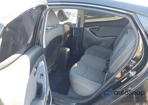 2013 Hyundai Elantra Gls from USA, damaged, VIN KMHDH4AE3DU720799